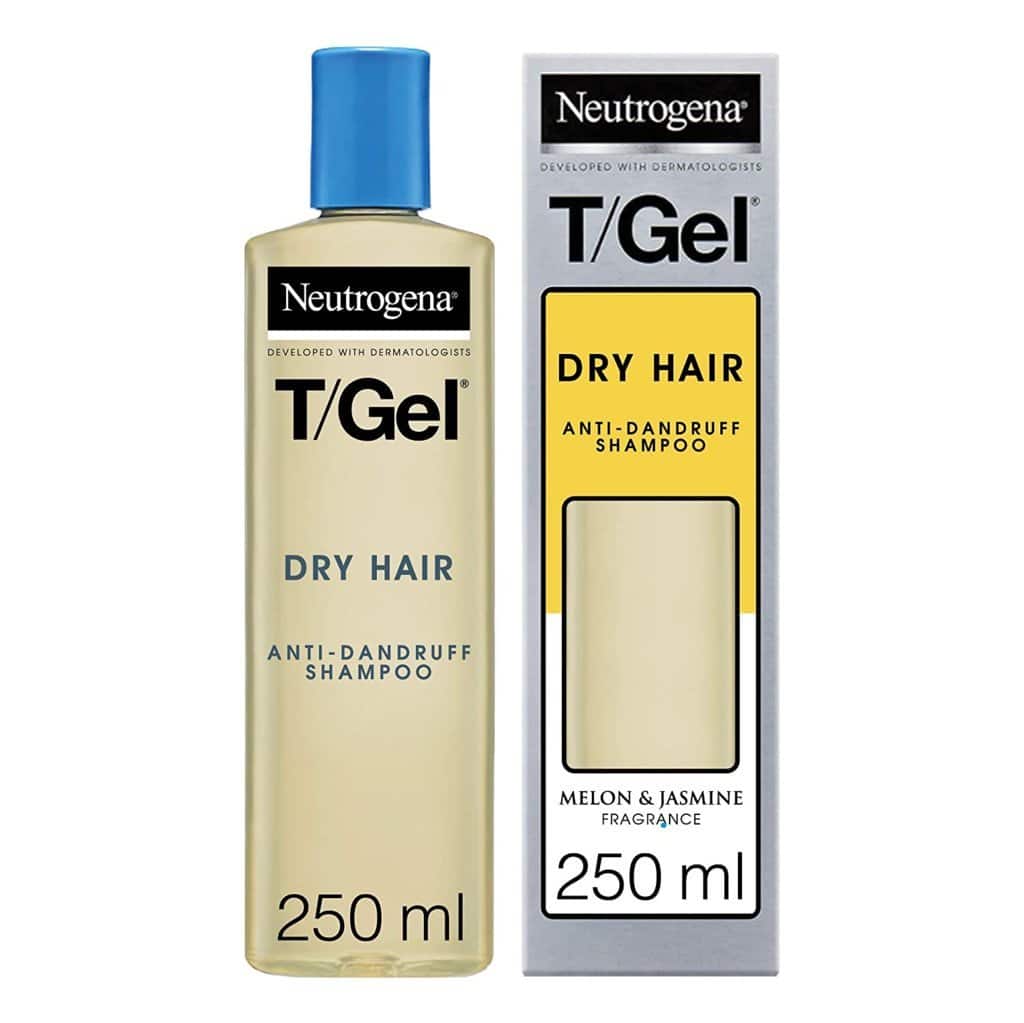Neutrogena T/Gel Dry Hair Anti Dandruff Shampoo 250Ml TheBeautybasket.in