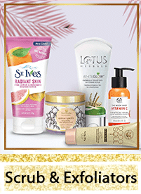 scrub and exfoliators