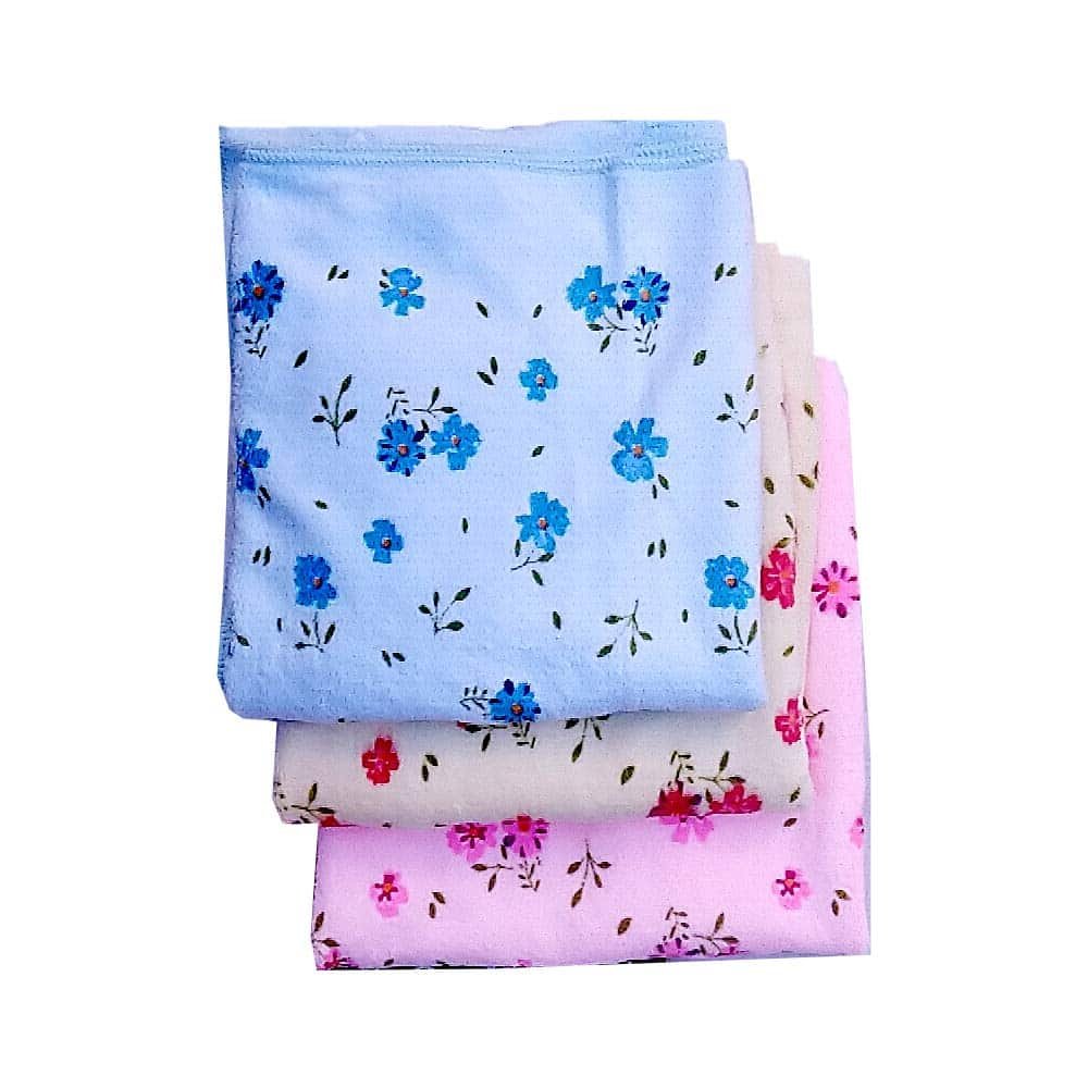 Sanvi Baby's/Kids Super-Soft Muslin Square Ultra Soft Multicolor Cotton Bath Towel/Face Towel Sanvi Baby's/Kids Super-Soft Muslin Square Ultra Soft Multicolor Cotton Bath Towel/Face Towel